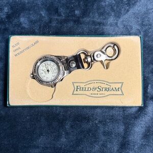 Field & Stream Silver Outdoor Clip Watch